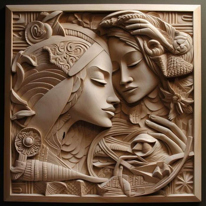 نموذج ثلاثي الأبعاد لآلة CNC 3D Art 